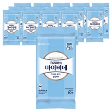 마이비데 클린케어 화장실용 물티슈 휴대형, 120g, 10매, 15개