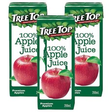 TREE TOP 樹頂 鮮榨 蘋果汁, 200ml, 3入