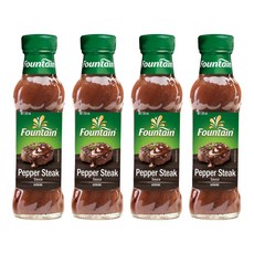 파운틴 페퍼 스테이크소스, 250ml, 4개