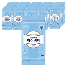 마이비데 크리넥스 클린케어 화장실용 물티슈, 55g, 10매, 30개