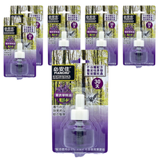 必安住 液體電蚊香 薰衣草精油, 有效驅蚊蟲, 淡淡薰衣草香, 45ml, 6瓶