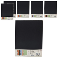 JOY STAR 大人系列 資料鐵夾JBN-229B 20孔, 墨舞, 6個