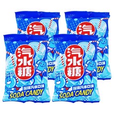 MORINAGA 森永 汽水糖, 彈珠汽水口味, 23g, 4包