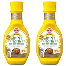 오뚜기 스모키 허니머스타드 소스, 260g, 2개