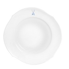 Meissen 波浪純湯盤, 混合顏色, 1個