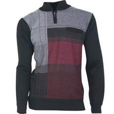 페라어스 남성용 니트각배색 반집업 티셔츠 OCTDZ5002W1