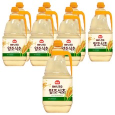 해표 양조식초, 1.8L, 8개