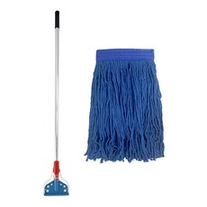 데일드 알루미늄마포대 150cm + 마포걸레 400g 세트, 혼합색상(마포대), 진청(마포걸레), 1세트