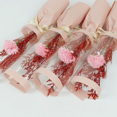 Bluehen 人造感恩康乃馨單支, 粉紅色