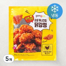 곰곰 순살 허니간장 닭강정 (냉동), 500g, 5개