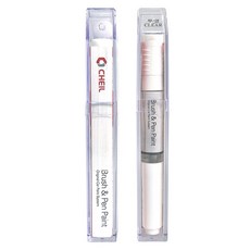 제일 아우디 전용 순정형 컬러 붓펜 페인트 + 투명 붓펜 페인트 세트, LY7G 쿼츠그레이(4), 1세트