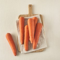 국내산 친환경 세척당근, 500g(소), 1개