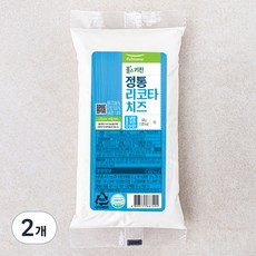 풀스키친 정통리코타 치즈, 500g, 1개입, 2개