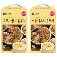 녹차원 고소한 호두아몬드율무차, 18g, 80개입, 2개