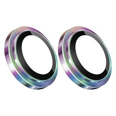 HODA 好貼 藍寶石原機結構鏡頭保護貼 2個, 1盒