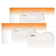 a lab 愛心梳頭皮陶瓷刮痧, 混色, 2個