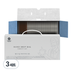 맥널티커피 핸드드립 버라이어티 30개입, 5종, 3세트