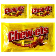 Chew Ets 迷你巧克力棒, 680g, 3袋