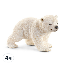 [Schleich] 步行中的北極熊寶寶 SL14708, 4個