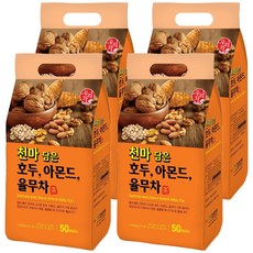 우리차 천마 담은 호두 아몬드 율무차, 18g, 50개입, 4개