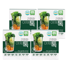 산마을 간편톡 야채톡 30p, 45g, 4개