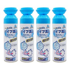 TAMURA泡沫型水管抗菌清潔劑 深層清潔 有效除臭 抗菌配方 使用方便, 500ml, 4瓶