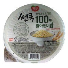동원 쎈쿡 발아현미밥, 210g, 1개