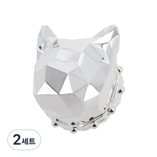 디캣 차량용 방향제 클립형 실버 미스쉐리, 2세트