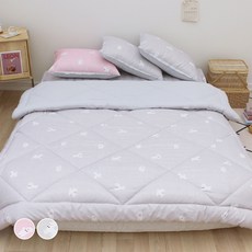 CHOUETTROOM 小狗印花薄被, 灰色