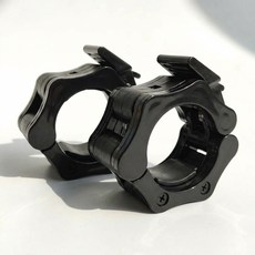 Ontree 槓鈴槓片固定卡扣, 2個, 黑色