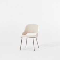 네스룸 헬렌 의자 2개입 방문설치, 아이보리, 벤치의자 1