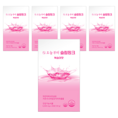 오늘부터 슬림핑크 복숭아맛, 120g, 5개
