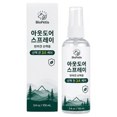 Bio-Petis 狗狗散步噴霧, 綠色, 1個, 100ml
