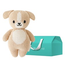cuddle+kind 嬰幼兒安撫娃娃 + 禮盒組, 1個, 小狗