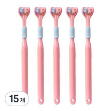 오픈스페이스 프리미엄 3면 칫솔 피치, 1개입, 15개