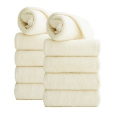 타월톡톡 국내생산 호텔수건 200g 40수 코마사, 내추럴, 10개