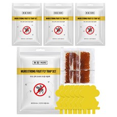 무로 강력 초파리 트랩 리필팩 2종 x 6p 세트, 4세트