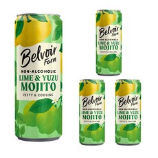 萊姆與柚子莫希托, 4個, 250ml