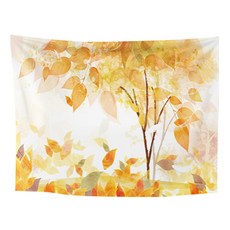 플루토 벽걸이 패브릭 포스터, 낙옆