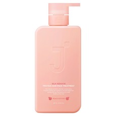 J'SOOP 絲綢角蛋白潤髮乳 蜜桃香, 1個, 500ml