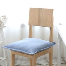 decotonik 亞麻靠墊套, 藍色