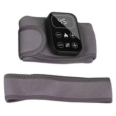 關節加熱保暖護膝, 灰色, 1個