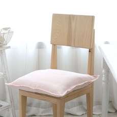 decotonik 亞麻靠墊套, 淺粉色