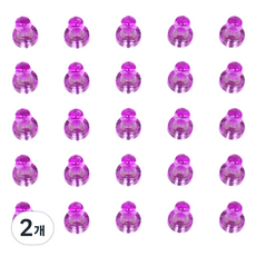 칼라 체스 자석홀더 XS 25p, 붉은보라, 2개