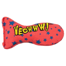 YEOWWW CATNIP 瘋狂貓 貓草玩具, 紅色小鮪魚, 1個