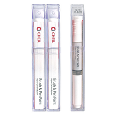 CHEIL 補漆筆, BPE(QXA) 白色珍珠 + 珍珠色 + 透明, 1套