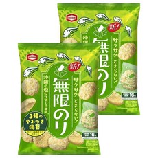 龜田製菓 海苔風味米果 73g, 沖繩海鹽, 三種海苔, 2包
