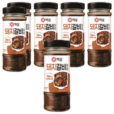 CJ BEKSUL 白雪 韓式豬排骨醬, 500g, 6個