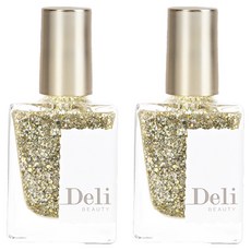 Deli Beauty Deep Syrup Lure in Mood 指甲油, MG02 Gold Flash, 10ml, 2罐