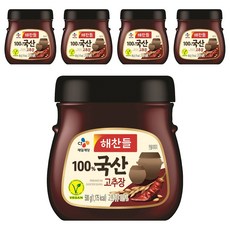 CJ Haechandle 好餐得 韓式辣椒醬, 5個, 500g